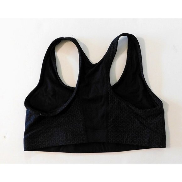Champion Sports Bra Reversible Racerback XL Black Gray Double Dry Active Wear - Picture 6 of 8